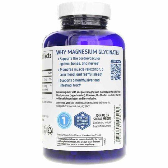 Magnesium Glycinate 120 Mg, TMR
